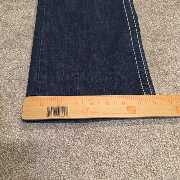 Western Embroidered Country Ranch Style Cowgirl Up Bootcut Jeans sz 28/30 - Picture 3 of 16